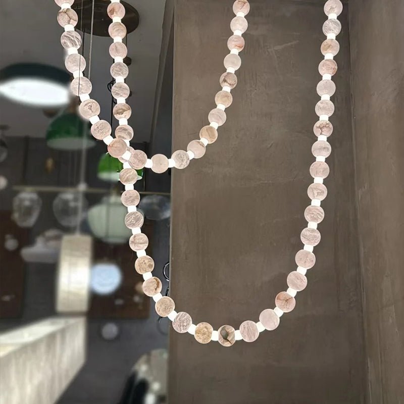 Alabaster Pearl Necklace Chandelier - view 41