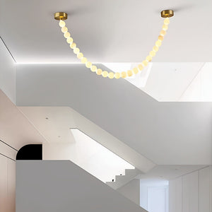 Alabaster Pearl Necklace Chandelier - view 40