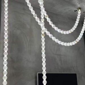 Alabaster Pearl Necklace Chandelier - view 45