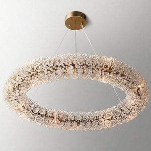 Aleya Crystal Ring Chandelier - view 5