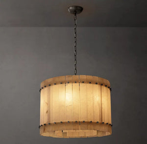 Amelia Alabaster Round Chandelier - view 20