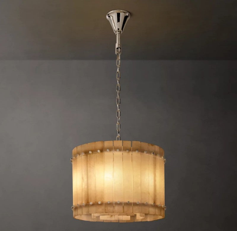Amelia Alabaster Round Chandelier - view 23