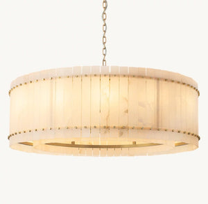Amelia Alabaster Round Chandelier - view 5