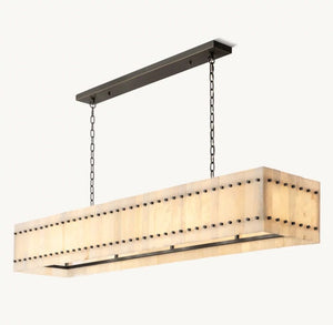 Amelia Alabaster Linear Chandelier - view 12