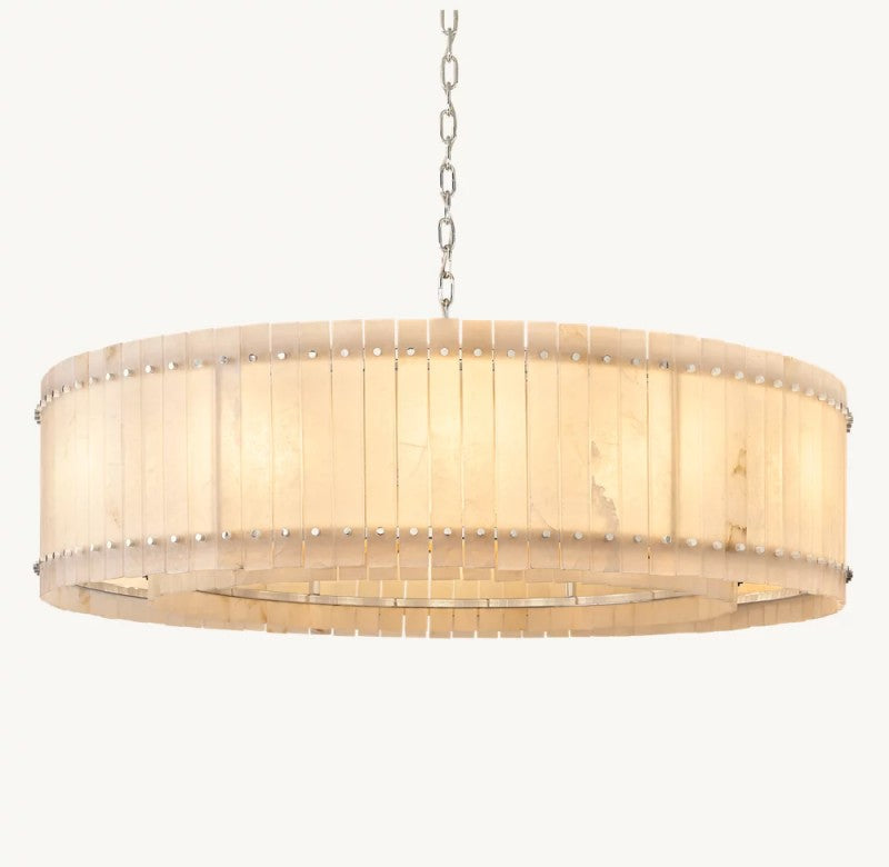 Amelia Alabaster Round Chandelier - view 3
