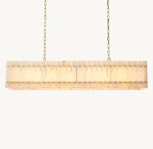 Amelia Alabaster Linear Chandelier - view 2