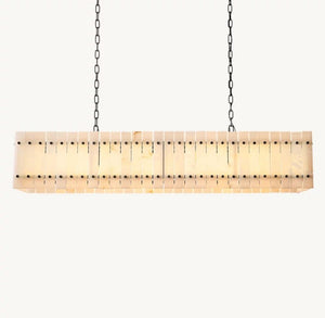 Amelia Alabaster Linear Chandelier - view 7