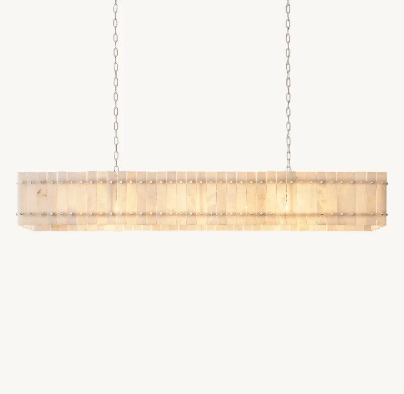 Amelia Alabaster Linear Chandelier - view 14