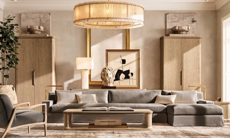 Amelia Alabaster Round Chandelier - view 28