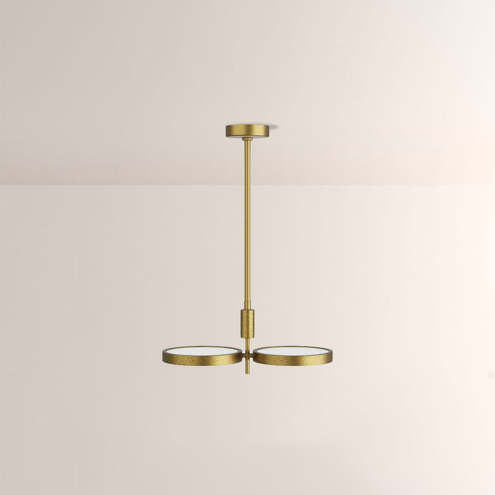Amos Dual Shallow Drums Chandelier - view 6