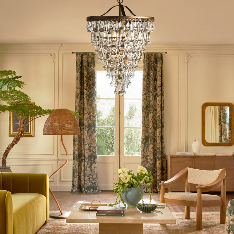 Anabella Round Chandelier 17 in in23 in inH