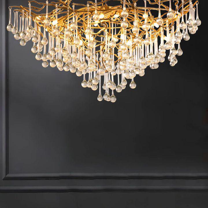 Anita Brass Chandelier - view 8