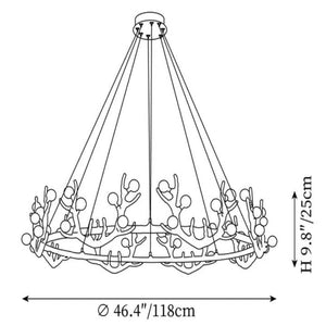 Antler Shape Chandelier - view 14