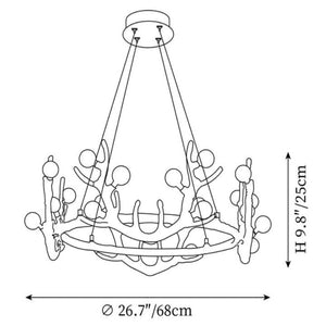 Antler Shape Chandelier - view 11