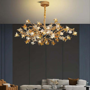 Aosta Brass Branch Chandelier - view 2