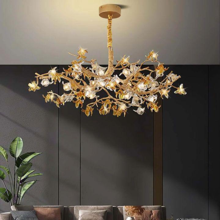 Aosta Brass Branch Chandelier - view 5
