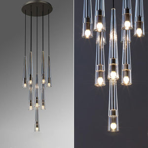 Abner Round Crystal Chandelier - view 3