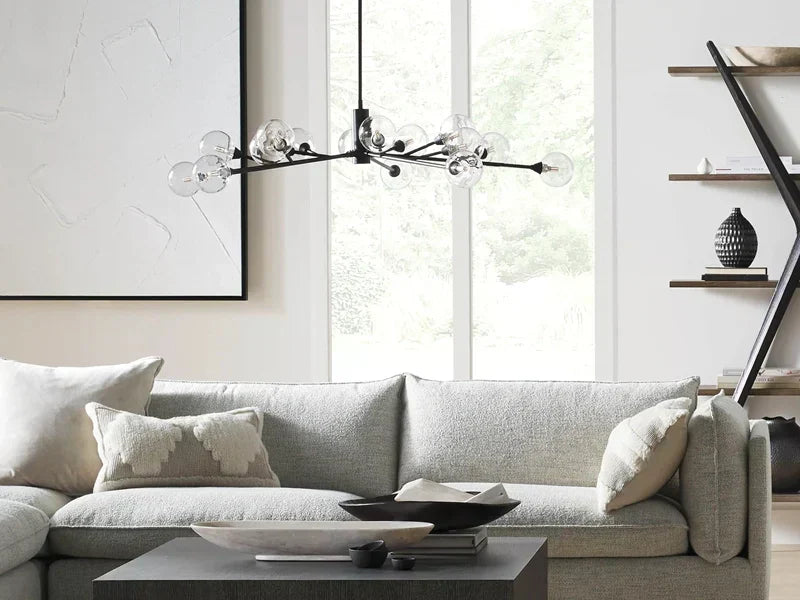 Modern Apolo Round Chandelier - view 7
