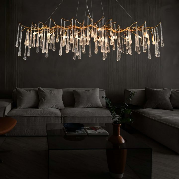 Aqua Makrama Chandeliers - view 6
