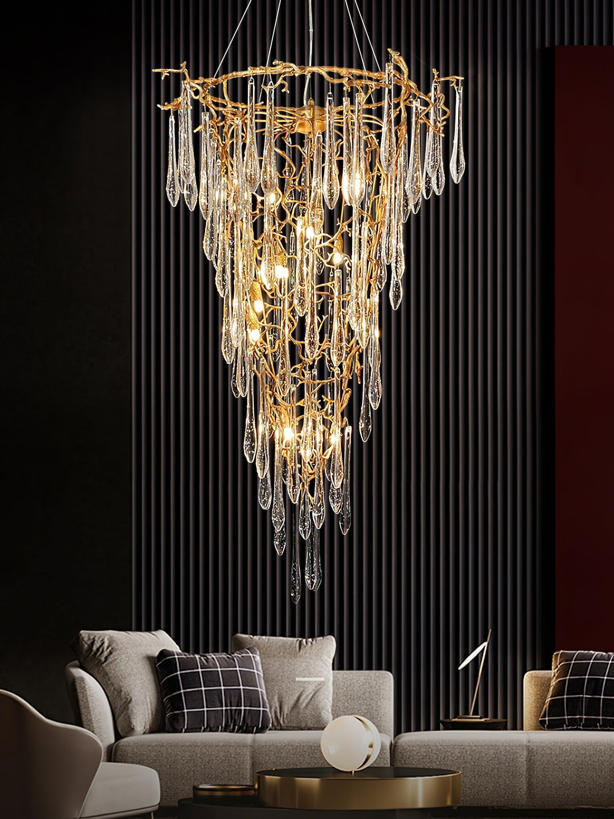 Aqua Parable Chandeliers - view 3