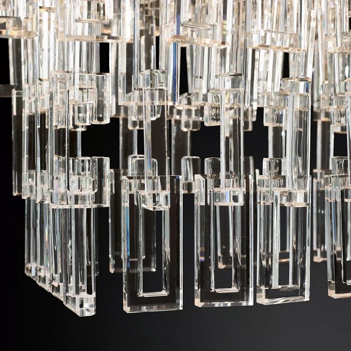 Arrebol 3-Tier Round Chandelier 36", three-tier - view 7