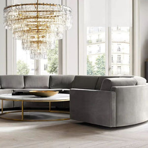 Arrebol 5-Tier Round Chandelier 60” - view 10