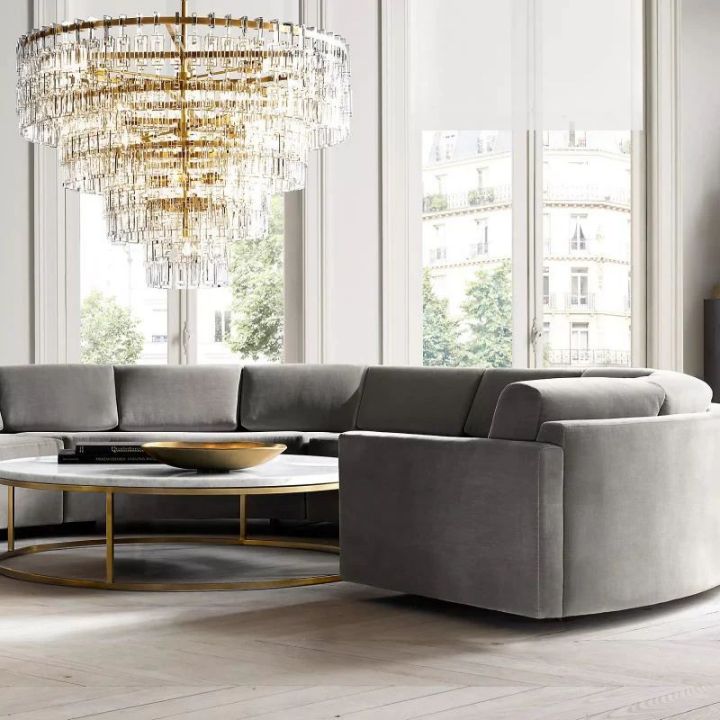 Arrebol 5-Tier Round Chandelier 60” - view 10