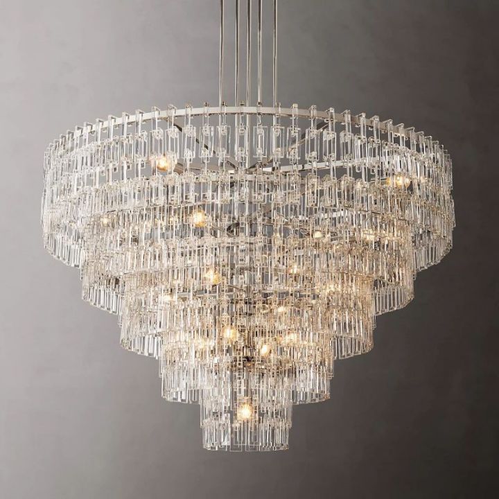 Arrebol 5-Tier Round Chandelier 60” - view 3