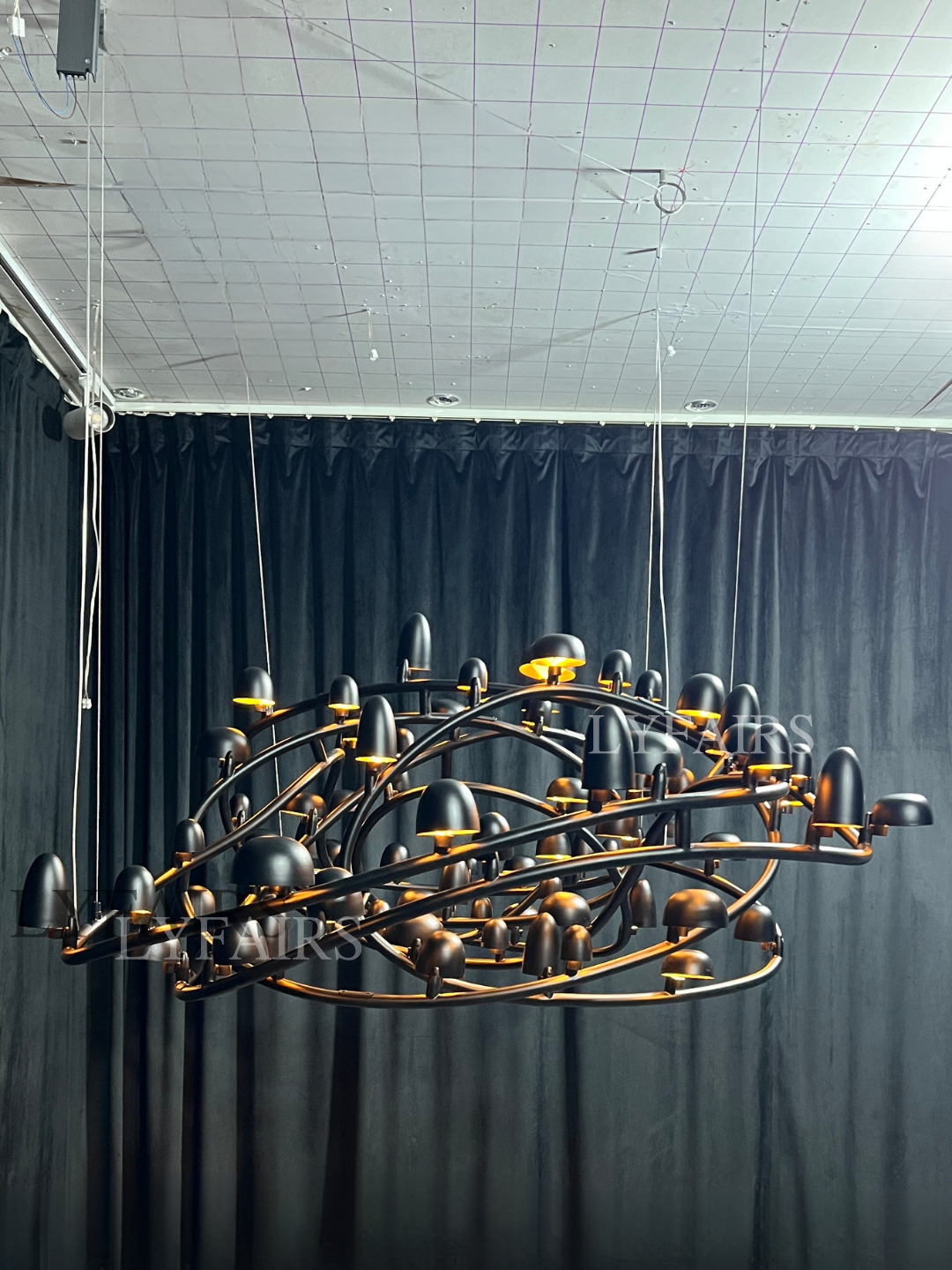Art Design Mushroom Cluster Chandelier - view 3