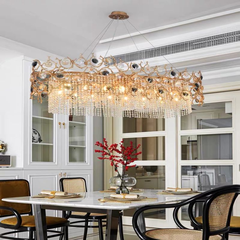 Art Dining Crystal Branch Chandelier - view 5