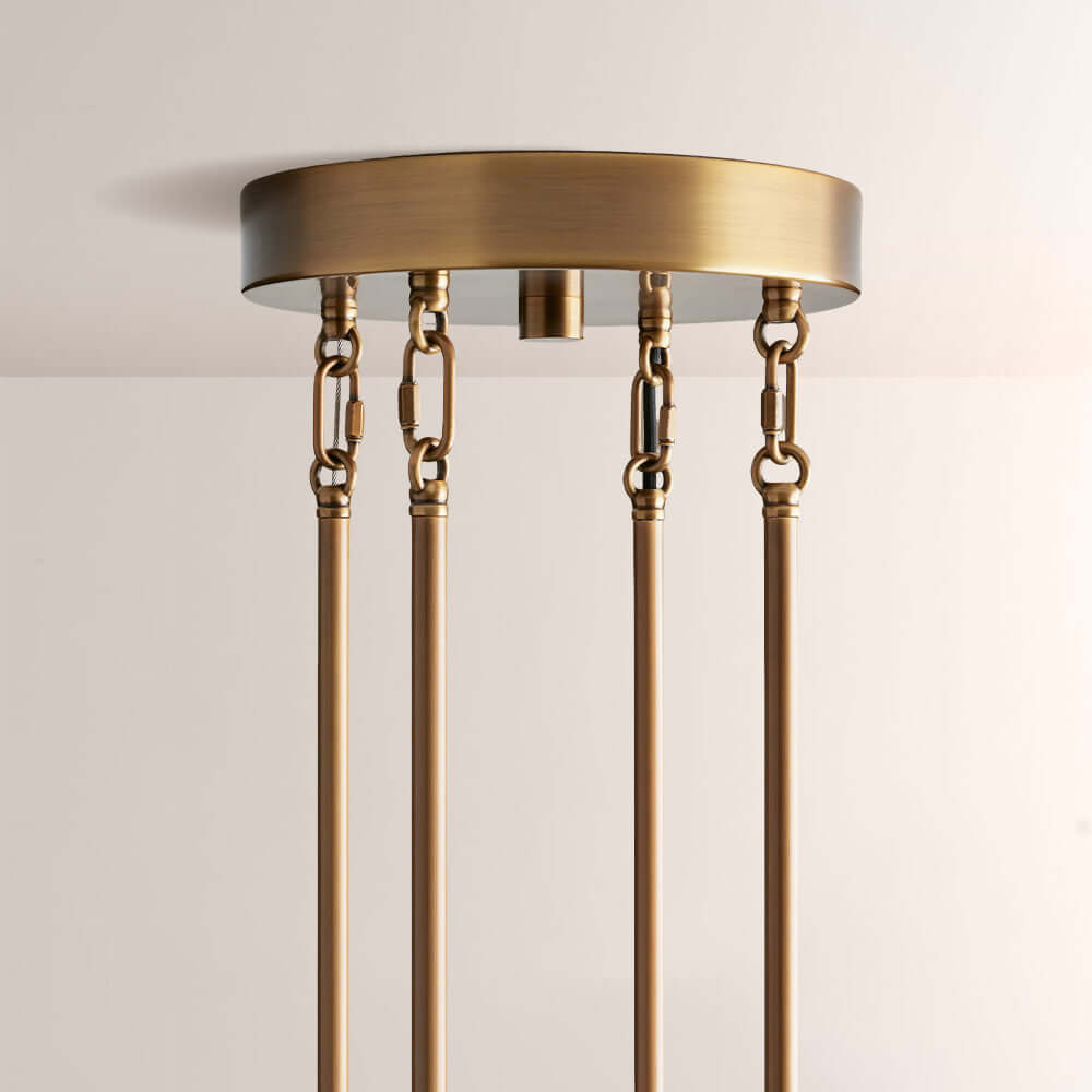 Art Glass Delsia Round Chandelier 48" - view 5