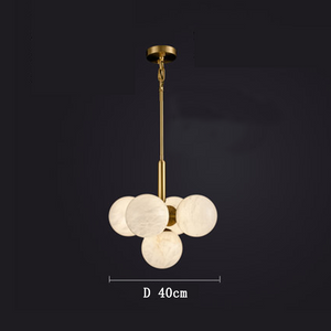 Alabaster Art Island Pendant, chandelier - view 5