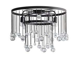 Aubrey Crystal Ball Flushmount, flush mount - view 10