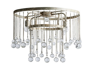 Aubrey Crystal Ball Flushmount, flush mount - view 12