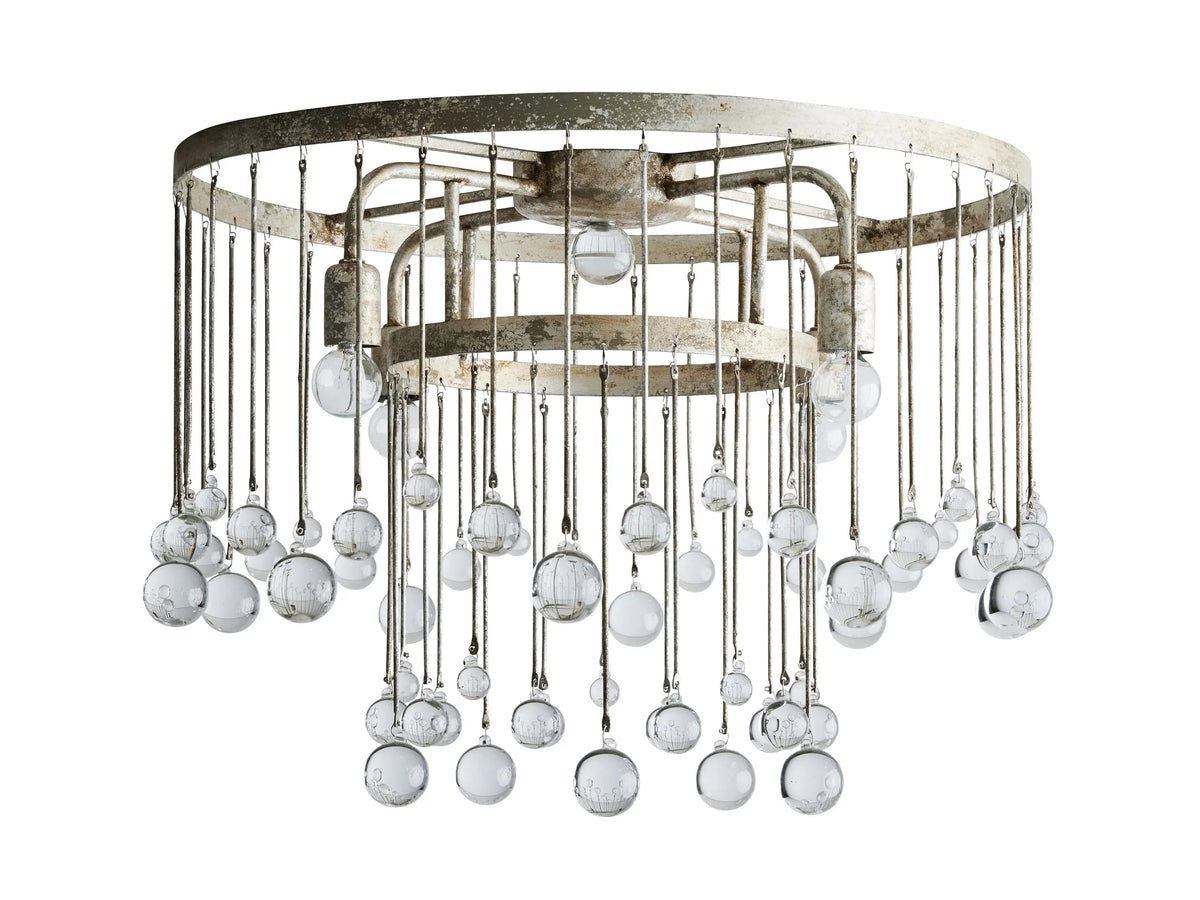 Aubrey Crystal Ball Flushmount, flush mount - view 12