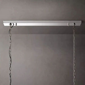 Aubrey Calcite Rectangular Chandelier 54" - view 10