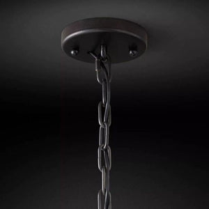 Aubrey Crystal Round Chandelier 19" - view 7