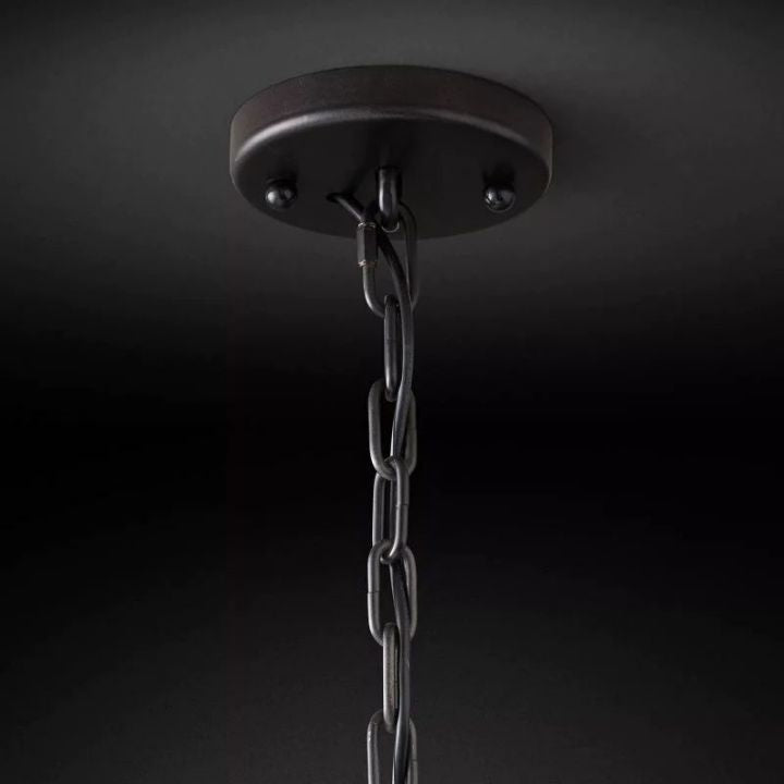 Aubrey Crystal Round Chandelier 19" - view 7