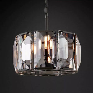 Aubrey Crystal Round Chandelier 19" - view 2