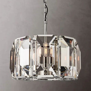 Aubrey Crystal Round Chandelier 19" - view 3