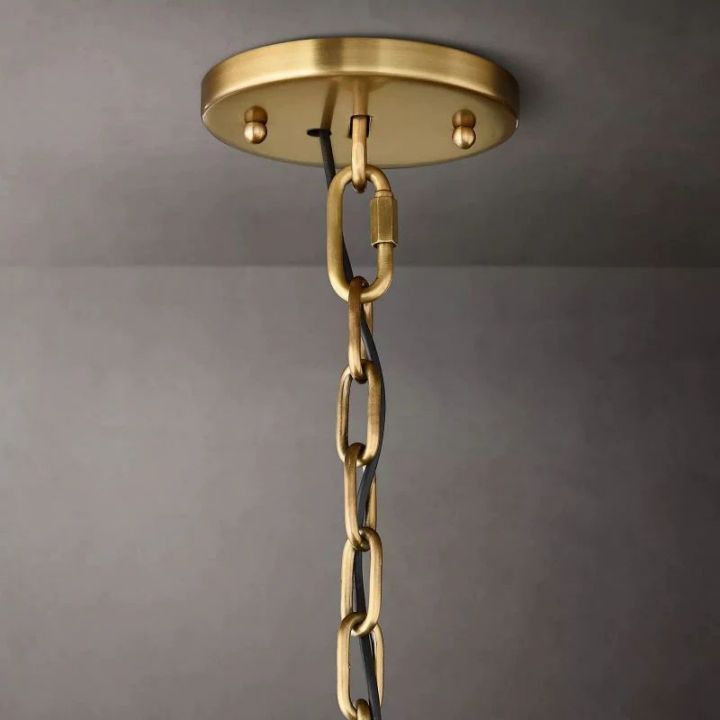 Aubrey Crystal Round Chandelier 60" - view 9
