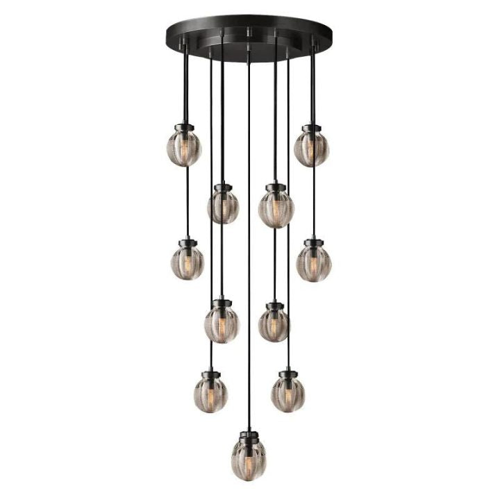 Augety Spherical Modern Round Chandelier 22" - view 2