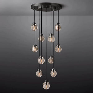 Augety Spherical Modern Round Chandelier 22" - view 5
