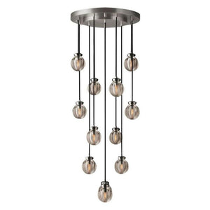 Augety Spherical Modern Round Chandelier 22" - view 3