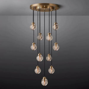 Augety Spherical Modern Round Chandelier 22" - view 4