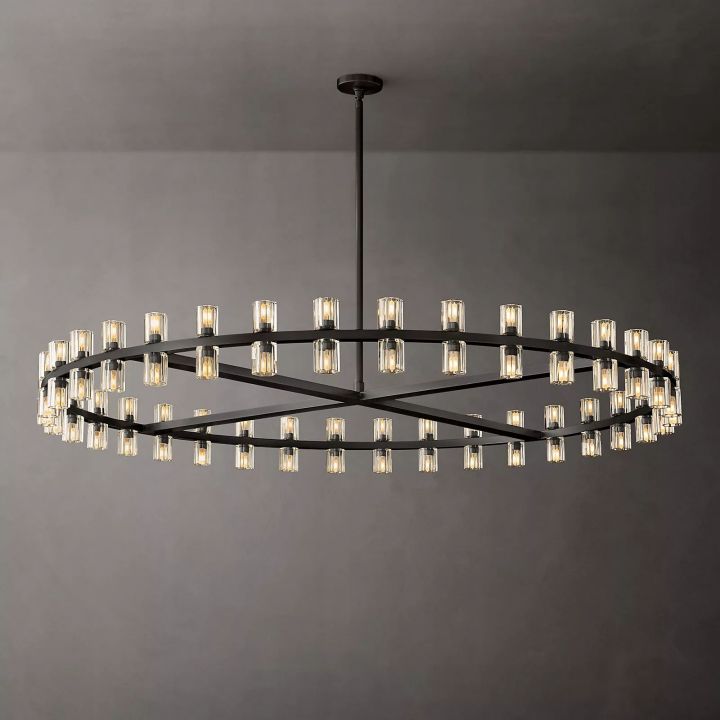 Aurora Wine-Glass Round Chandelier 60" - view 9