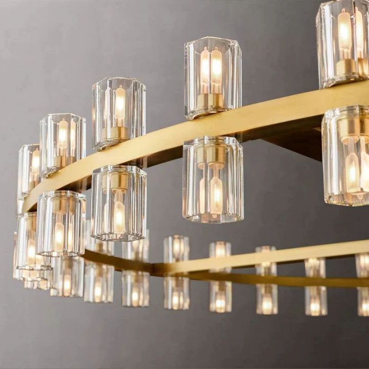Aurora Wine-Glass Round Chandelier 60" - view 11