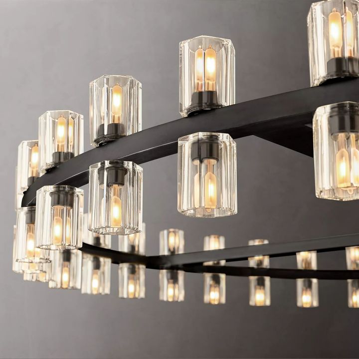 Aurora Wine-Glass Round Chandelier 60" - view 12