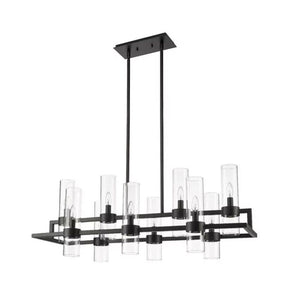 Brio Rectangle Chandelier 43", rectangular - view 10