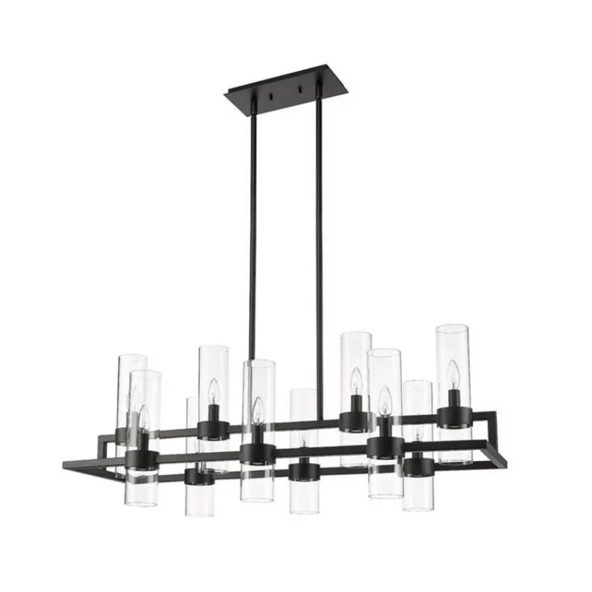 Brio Rectangle Chandelier 43", rectangular - view 10